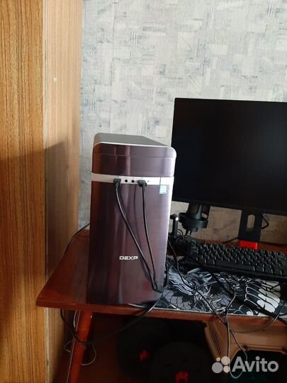 Игровой компьютер с монитором 144