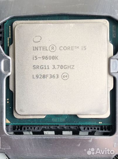 Процессор intel core i5 9600k (6 cores 3,7-4,6Mhz)