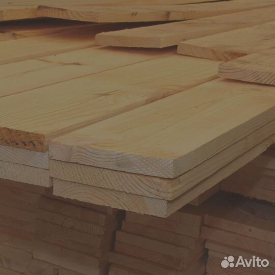 Качественные доски лиственницы 25x100 мм, строганная поверхность