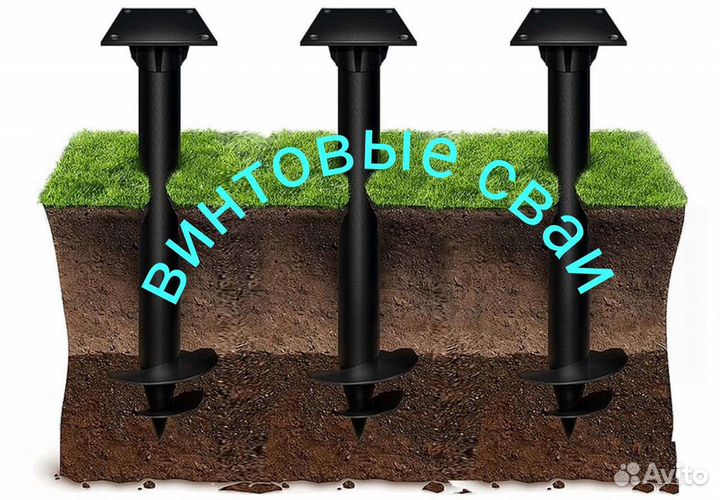 Винтовые сваи