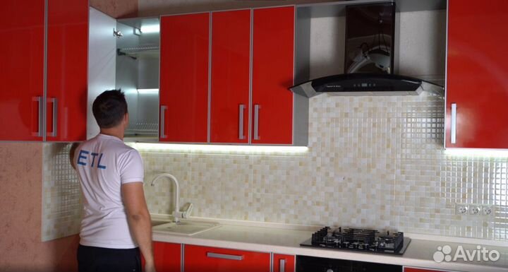 Система умной подсветки кухни и мебели собственное