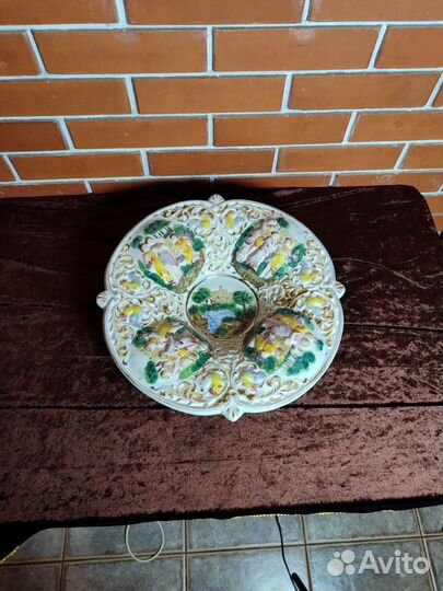 Старинное большое пано (Италия)