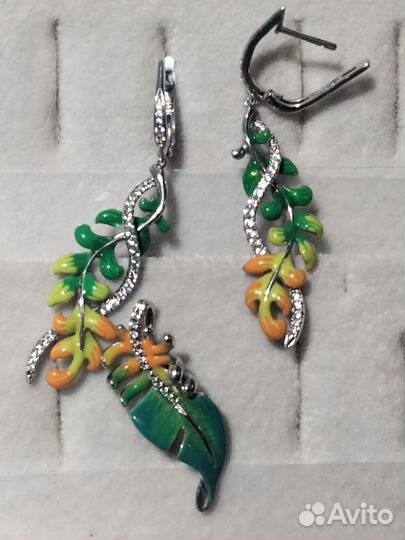 Серебряный комплект