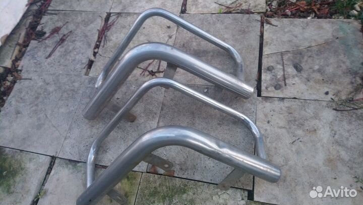 Трубы из нержавейки на Nissan Potrol y61