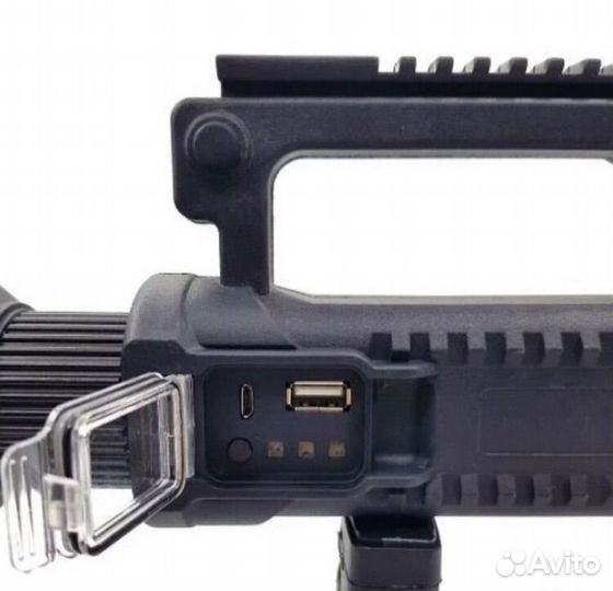 Сверхмощный аккумуляторный фонарь