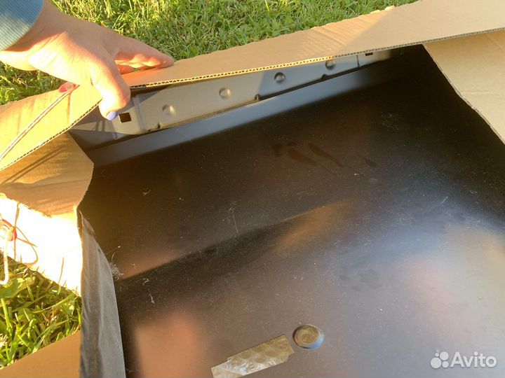 Крыло BMW переднее левое (не крашеное)