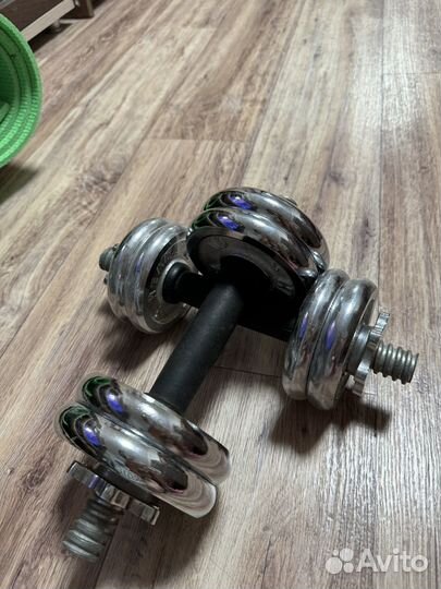 Гантели разборные