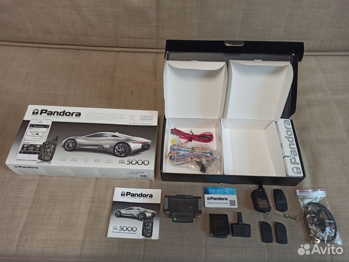 А/сигнализация Pandora DXL 5000new+обходчик fortin