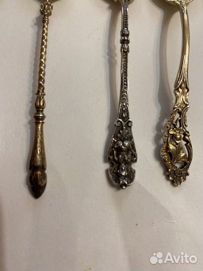 Ложки кофейные серебро 800 в коллекцию