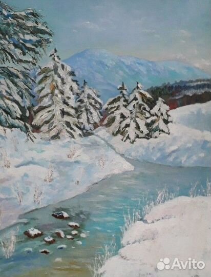 Картина маслом на холсте