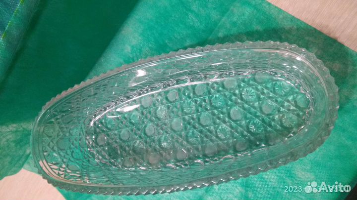 Салатник хрустальный большой (Германия)