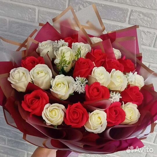 Букет из мыльных роз Томск