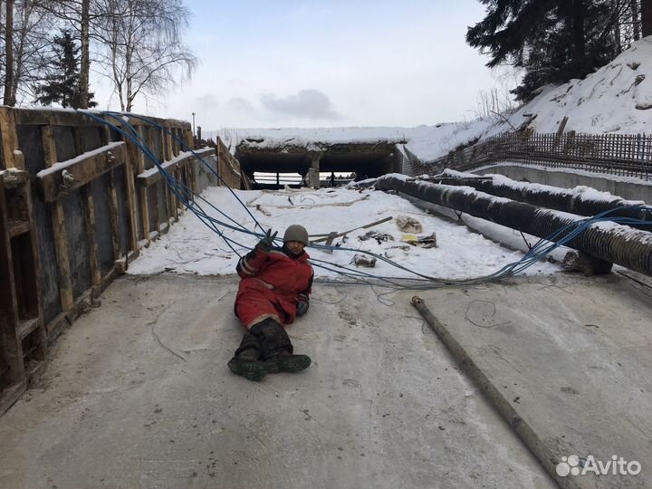 Прогрев бетона с контролем лаборатории