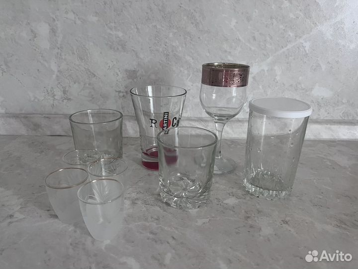 Стаканы бокалы посуда