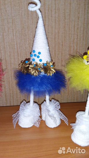 Поделки в садик. Елка топотушка