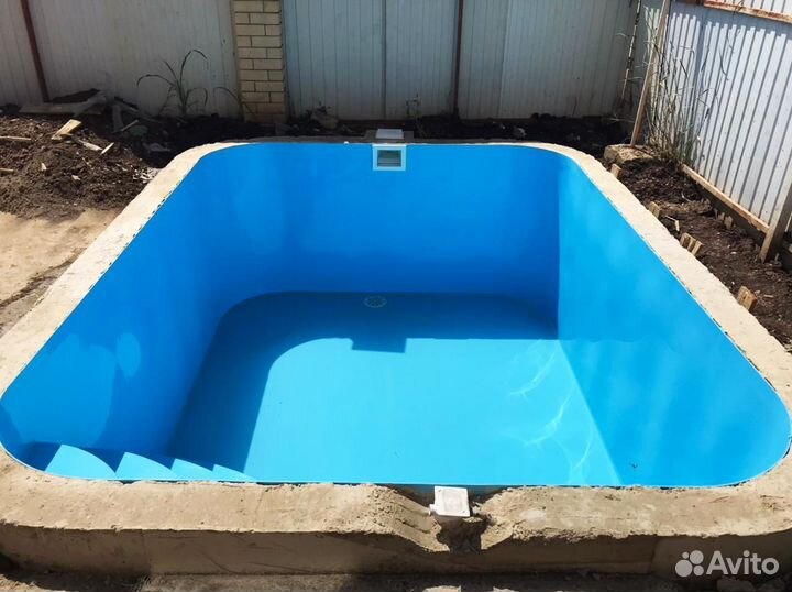 Бассейн пластиковый 4x3