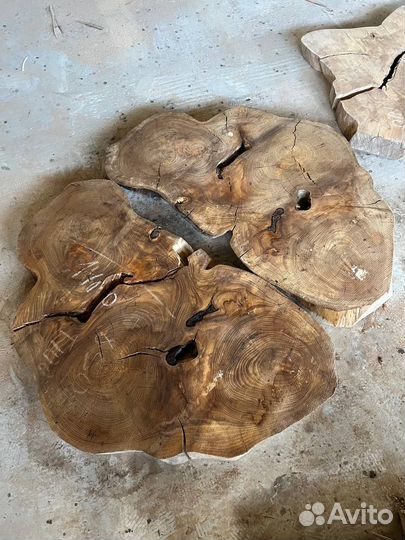Спилы карагача, дуба, шелковицы в наличии