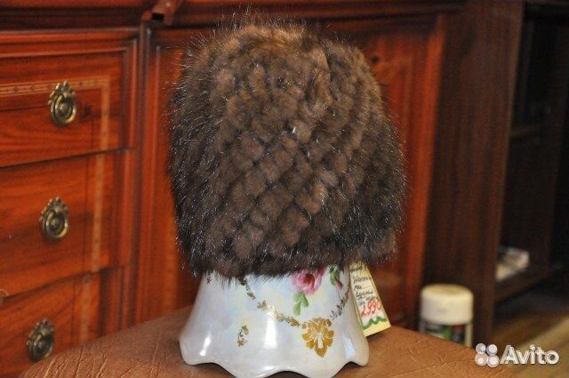 Продаю новую шапку из вязанной норки