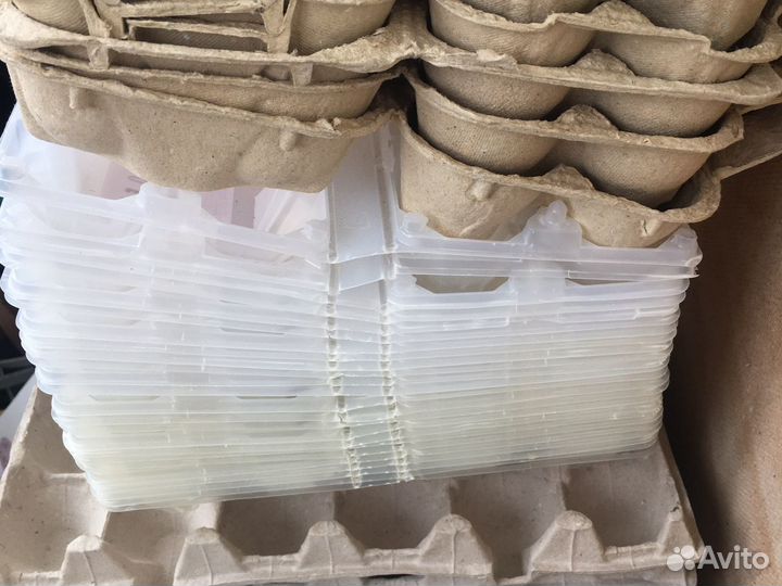 Касеты, лотки для яиц на десяток