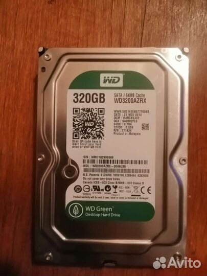 Жесткий диск 320 гб