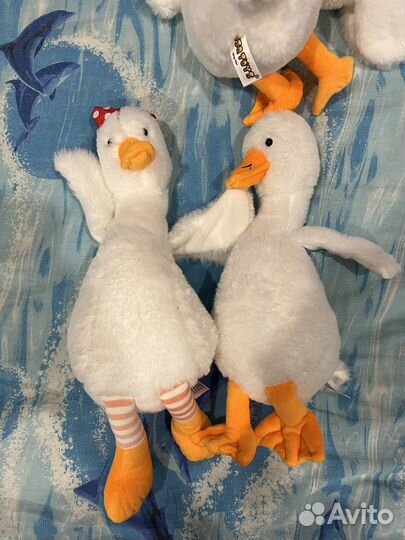 Мягкая игрушка гусь 30 см