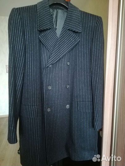 Пальто мужское двубортное