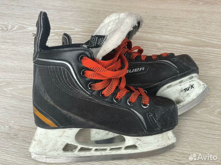 Хоккейные коньки bauer размер 32