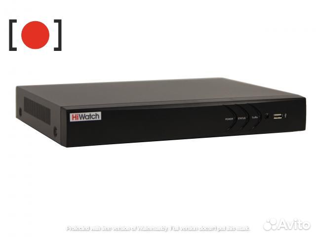 8 канальный IP-регистратор hiwatch DS-N308(B)