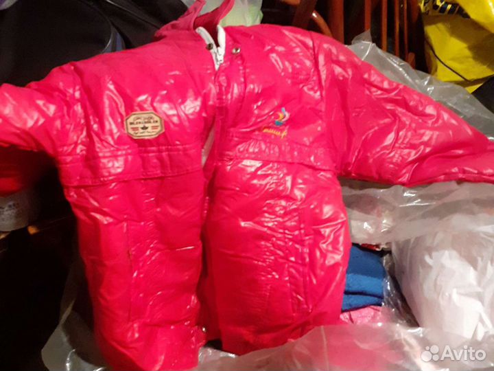 Пакет с детской одеждой