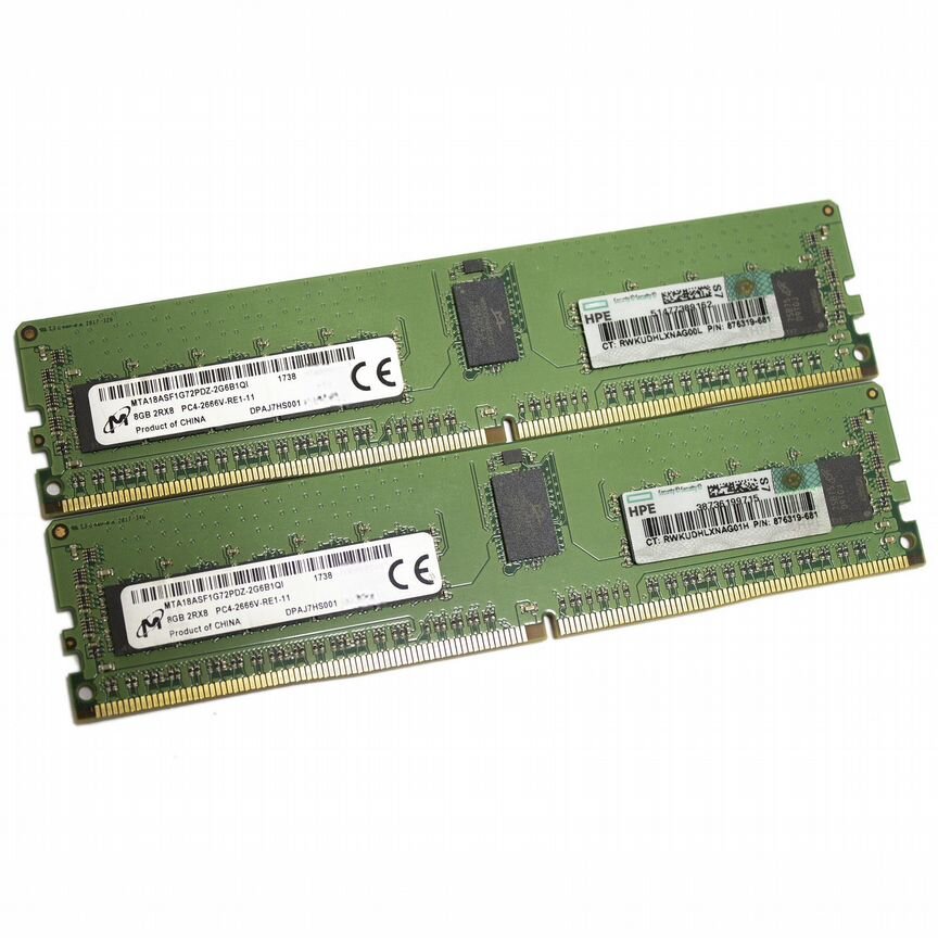 [MTA18ASF1G72PDZ-2G6E1] Ddr4 Reg 8gb Micron 2666v-R Mta18asf1g72pdz-2g6 Mta18asf1g72pdz-2g6e1