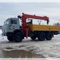 Аренда и услуги манипулятора-вездехода, стрела 7.5 т, 21 м, борт 11.6 т, 6.1 м, Чехов