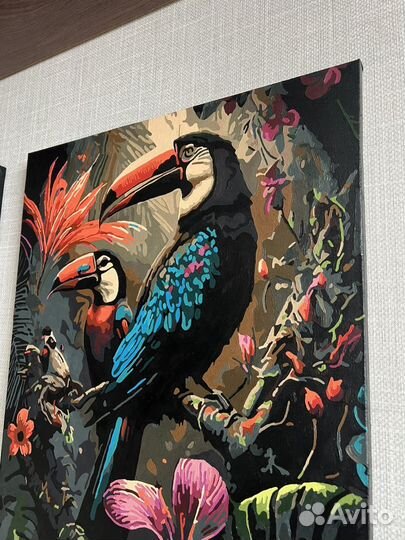 Картина по номерам готовая