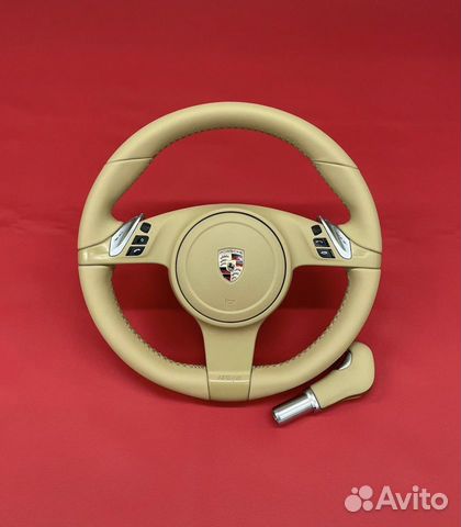 Руль Porsche Cayenne 958 новый Бежевый