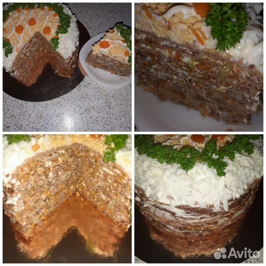 Печеночный торт