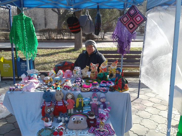 Обучение вязанию крючком и спицами