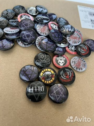 Значки/магниты с концертов