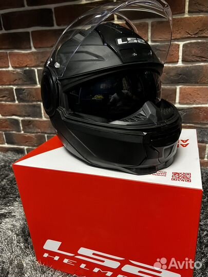 Шлем LS2 ff902 scope solid matt black