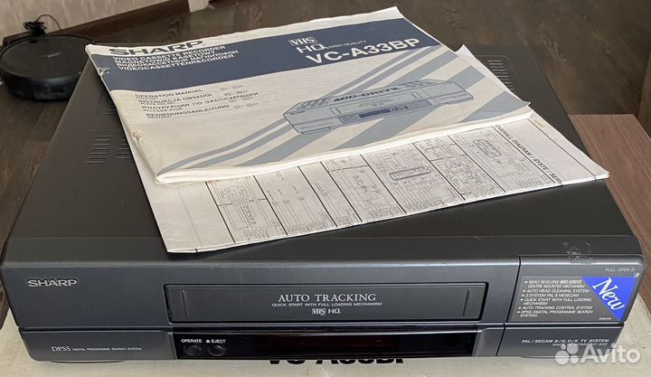 Видеомагнитофон sharp VC-A33BP