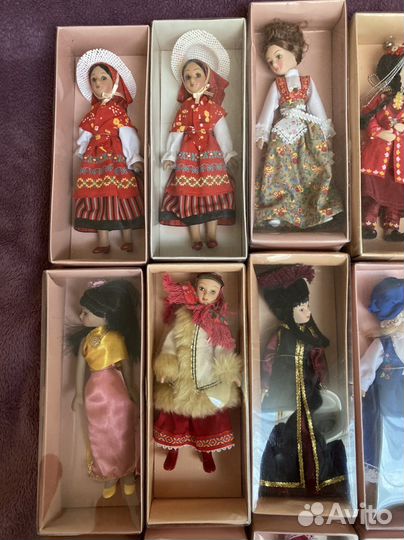 Куклы в народных одеждах деагостини