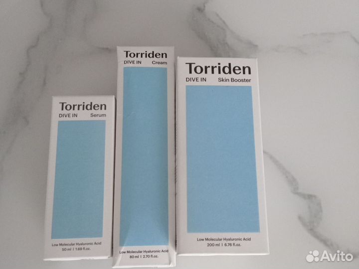 Крем Torriden dive IN Low Molecular Hyaluronic