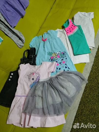 Пакет вещей для девочки 116 122
