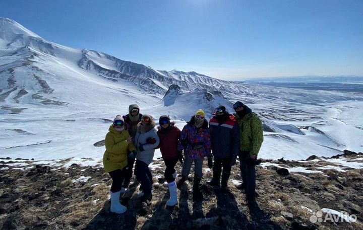 Снегоходный тур к подножию Авачинского вулкана