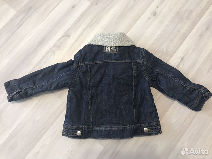 Куртка H&M джинсовка 92