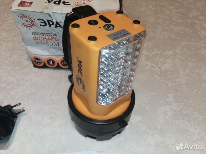 Фонарь светодиодный аккумуляторный Эра