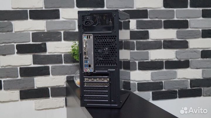 Мощный игровой компьютер ryzen7/RTX/16gb/NVMe