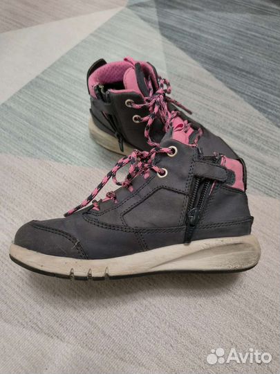 Ботинки для девочки, непромокаемые, Geox