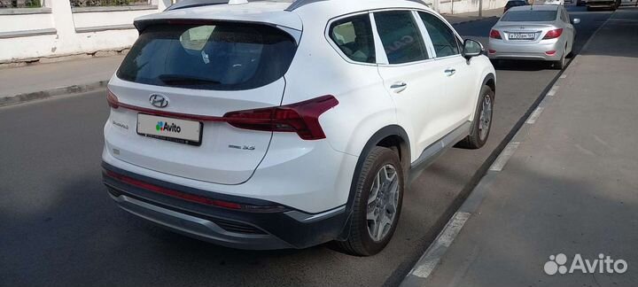Hyundai Santa Fe 3.5 AT, 2021, 8 900 км