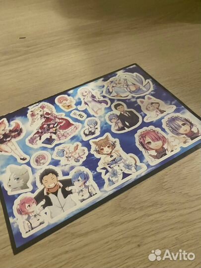 Продаю наклейки аниме, вырезать надо самим