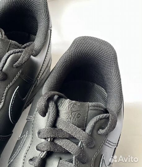 Кроссовки Nike Air Force 1 Low Black черные