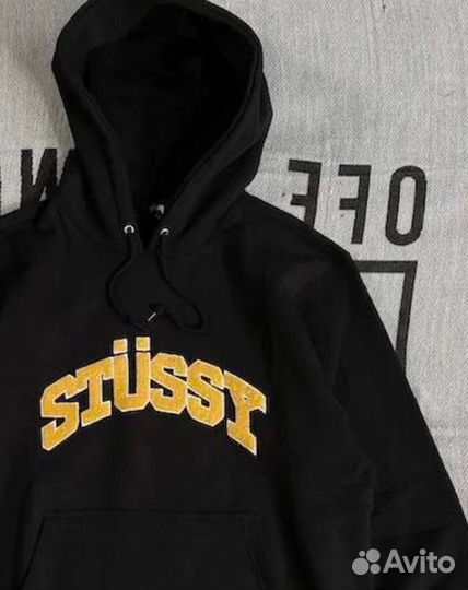 Худи stussy pigment dyed